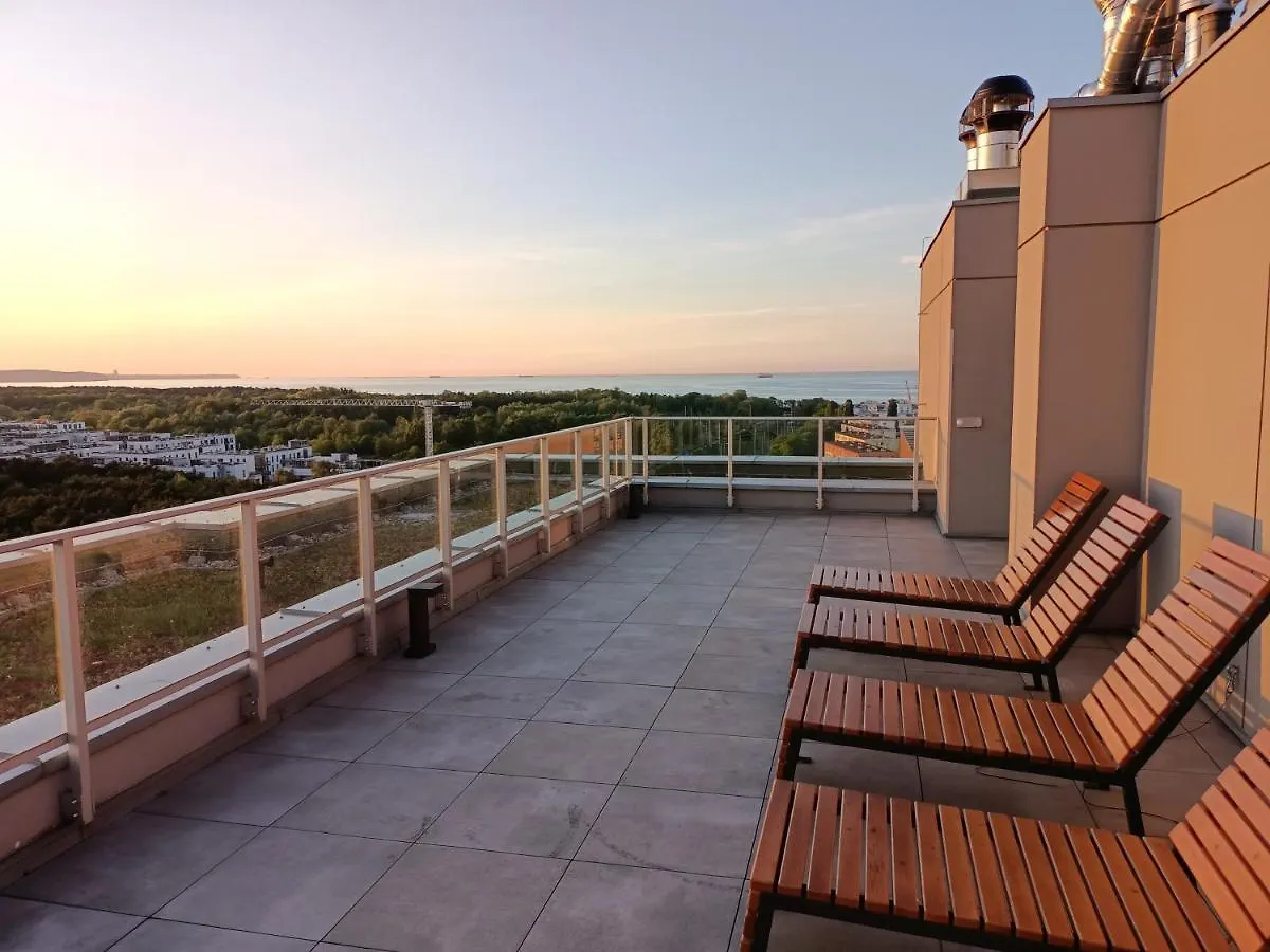 Apartament Nowoczesny apartament z widokiem na morze Gdańsk Polska